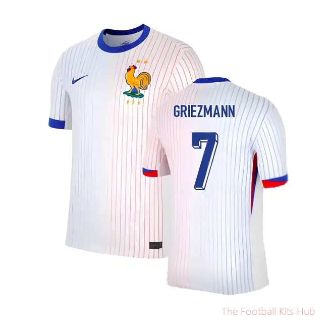 2024-2025 France Away Shirt (Griezmann 7)-unisoccer store